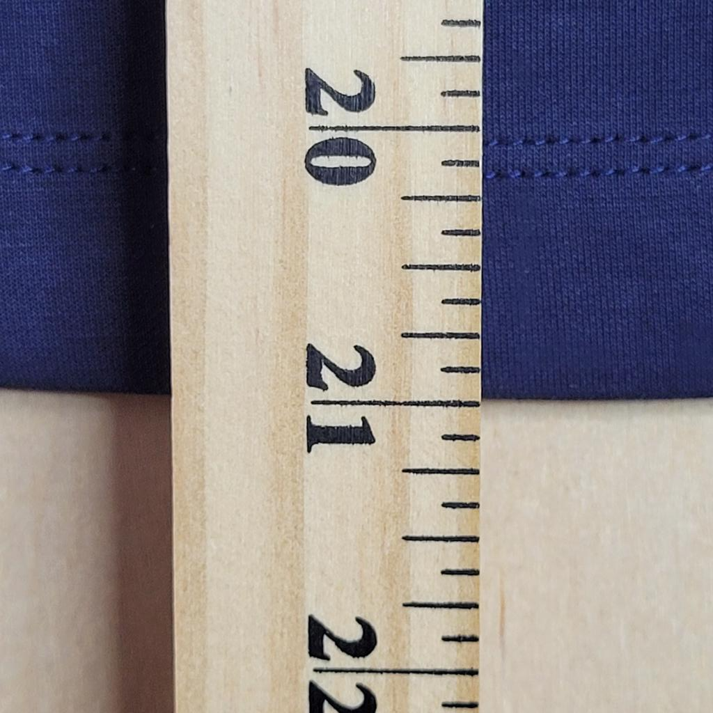 Cable & Gauge Sport Blue Yummy Super Super Soft Hi Low Skirt Women Size