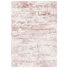 SAFAVIEH Meadow Collection MDW585B Beige / Pink Rug
