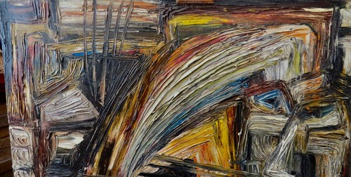 Steven Jay Urry : ARTIST, SCULPTURE, PAINTER size is 33" x 25 3/4" - Picture 2 of 7