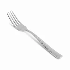 Lucca Faceted 18/10 Stainless Steel Flatware Table Fork Set Of 12 NIB