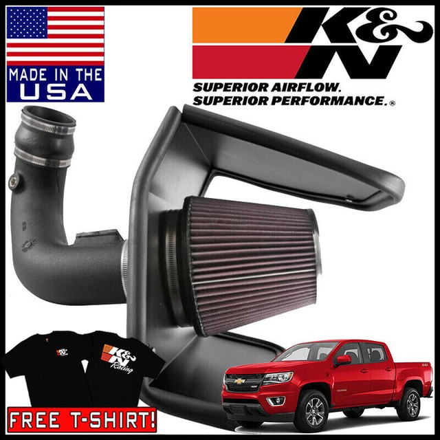 K&N AirCharger Cold Air Intake System for 20152016 Chevy Colorado 3.6L