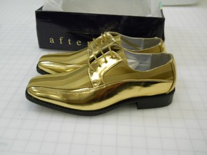 mens gold dress shoes