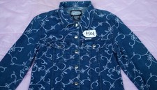 Crest Women/girls Jean Jacket/top Size - M. Tag No. 450d