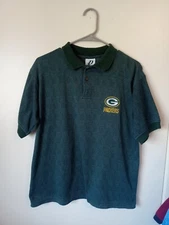 Vintage Green Bay Packers Polo Shirt Size S