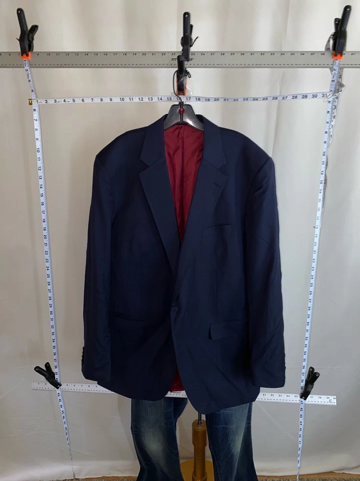 F Lli Cerruti Nobility 150 Wool Custom JACKET COAT 46 L  - Image 2 of 4