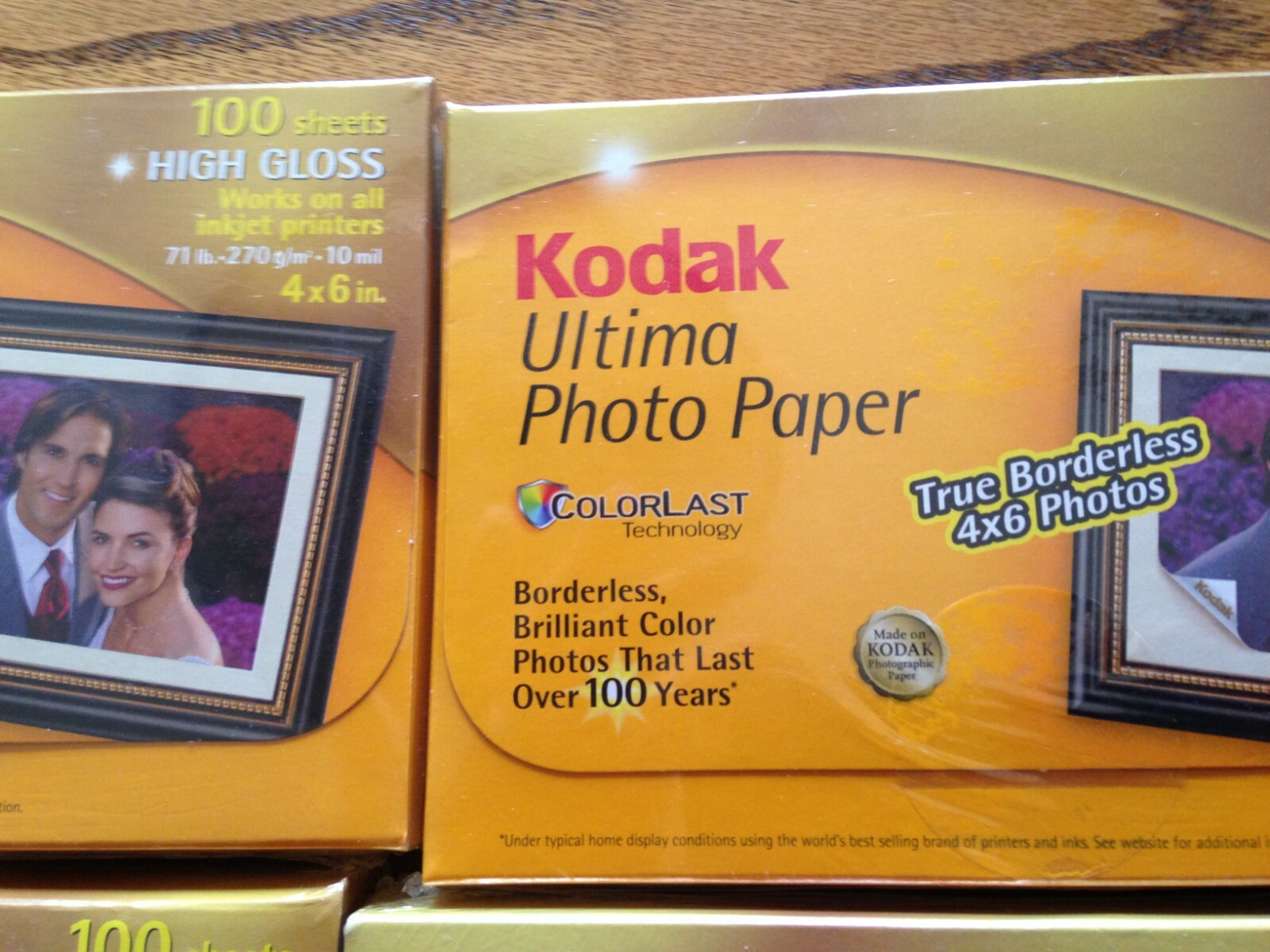 Kodak ULTIMA PHOTO PAPER 300 Sheets Inkjet High 71 lb. Gloss 4" x 6" eBay