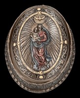 Schatulle - Maria Mit Jesus Kind - Religion Veronese Deko Schale Box