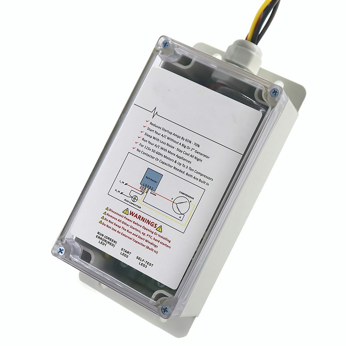 RJSPHH Soft Starter can easily start the air conditioning and