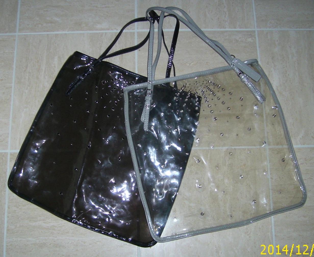 *NWOT* Marc by Marc Jacobs Studs & Stones JeLLy ToTe *CLear* or *BLacK*