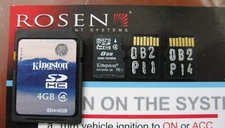 Rosen GPS Navigation Map Cards Q2 2024 for select models P11,N11,N14,H11,H14....