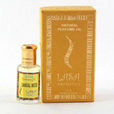 Lasa Aromatics Natural Perfume Oil Sandal Wood Fragrance 100% Pure and Natural