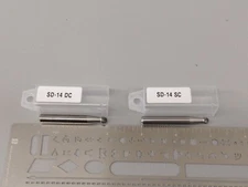 Carbide Burr SD-14 DC/SC Ball End 1/4X2 USA 2 PACK! 
