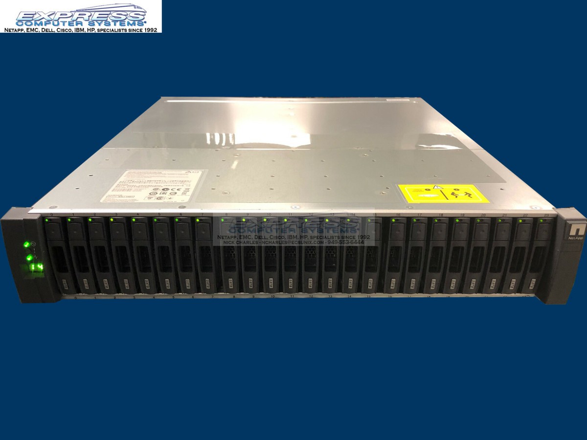 Netapp FAS8200 HA FAS8200A + 5x DS224C with 3.8TB SSD 12g X356A