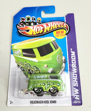 Hot Wheels Volkswagen Kool Kombi Green 169 2013 Hw Showroom