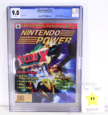 Nintendo Power 112 1998 Magazine Volume #112 F-Zero X Cover CGC