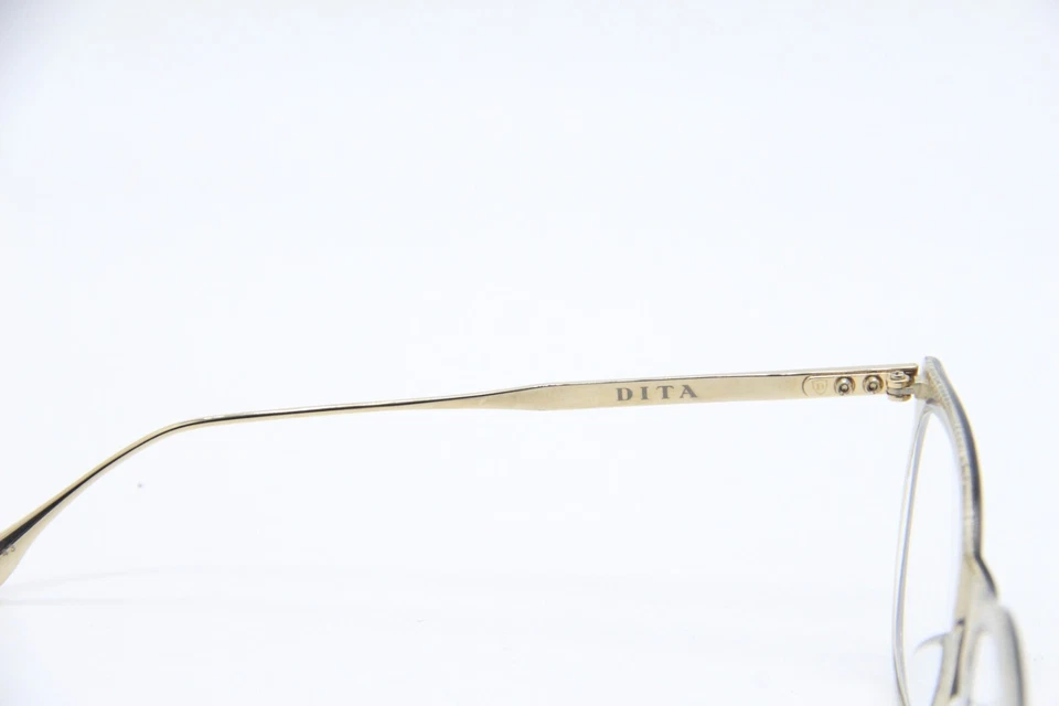 NEW DITA DTX505-50-02 ASHLAR GREY GOLD AUTHENTIC EYEGLASSES 50-19 - Image 4 of 4