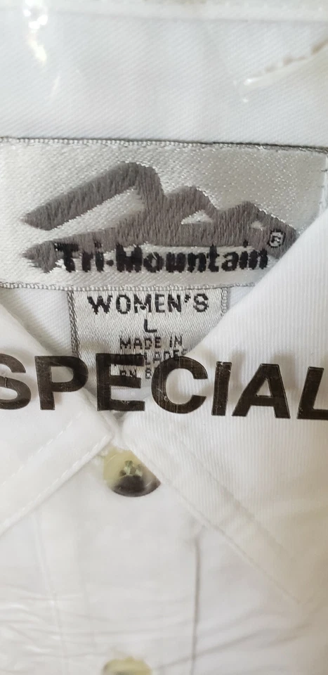 Womens Teflon Fabric Protector Style 762 Womens Specialist long sleeve  Size L  - Image 2 of 4