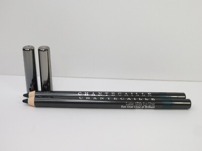 CHANTECAILLE LUSTER GLIDE EYE LINER BLACK FOREST 0.04 OZ *LOT OF 2*