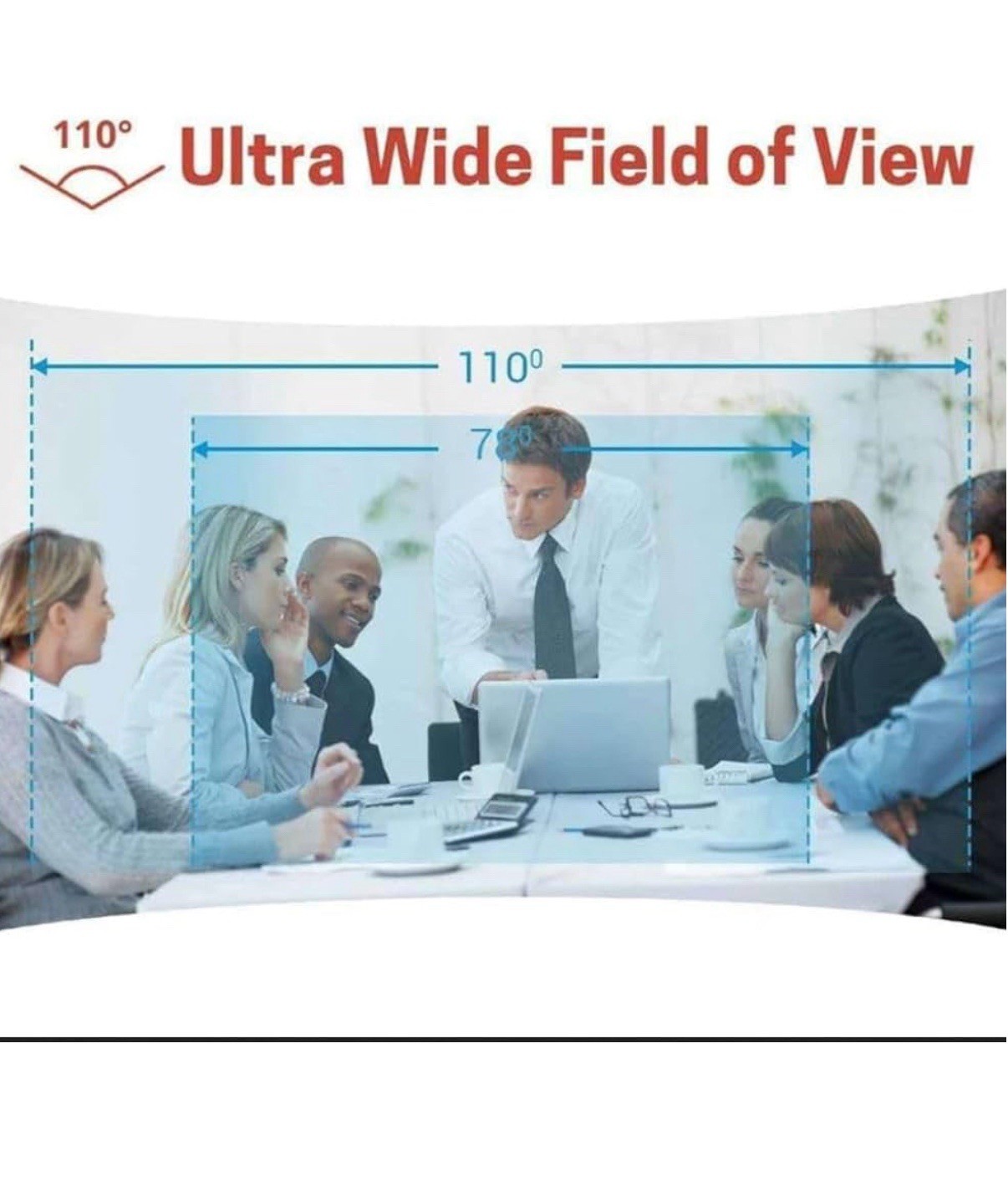 NexiGo N60 1080P Webcam with Microphone, Adjustable FOV, Zoom