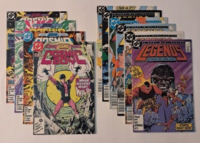 Legends #1- 6 (1st Amanda Waller & New Suicide Squad) & Cosmic Boy 1-4 1987