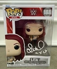 WWE Lita Signed Funko Pop