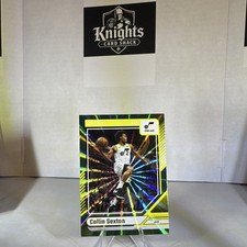 Panini 2024-25 Donruss Collin Sexton Utah Jazz Green Laser Parallel #55