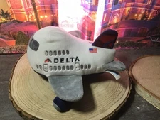 Delta Airlines Plush Airplane 8” Plush 