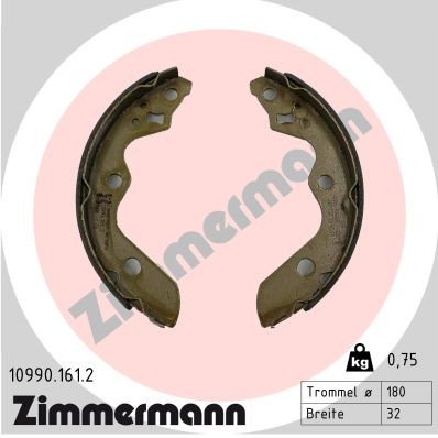Zimmermann Bremsbackensatz Bremsbacken FüR Suzuki Ignis MF 1.2 AZ-image