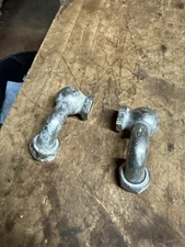 Vintage Hot Cold Faucet Claw Foot Bathtub Bath Tub Brass Plumbing Valve Parts