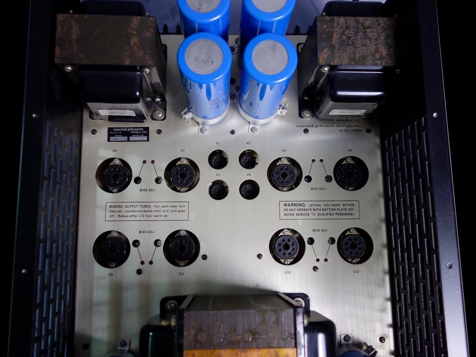 Amplificador de cuatro tubos Conrad Johnson Premier - Propietario original - Sin precio base Foto 3 de 4