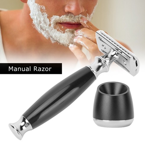 Coltello da barba di sicurezza lama doppia faccia uomo manuale staccabile per MUF - Foto 16 di 16