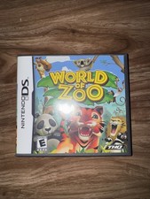 Nintendo DS World of Zoo 2009 Edition Game with Manual Insert Packaging unsealed