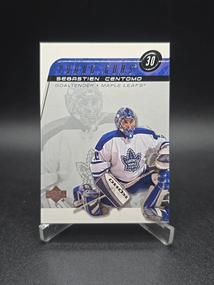 2002-03 Upper Deck Sebastien Centomo Young Guns Rookie Card RC #223 Maple Leafs - Image 2 of 4