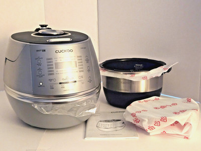 CUCKOO 10-Cup Top Stainless Pressure Rice Cooker CRP-CHSS1009F NEW