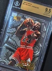 MICHAEL JORDAN 1995 FLEER METAL #212 NUTS AND BOLTS BGS 9.5 GEM ULTRA RARE