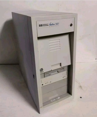 Computer Vintage HP VECTRA 500 - Intel Pentium i166 - Floppy 3,5''  - RetroGame