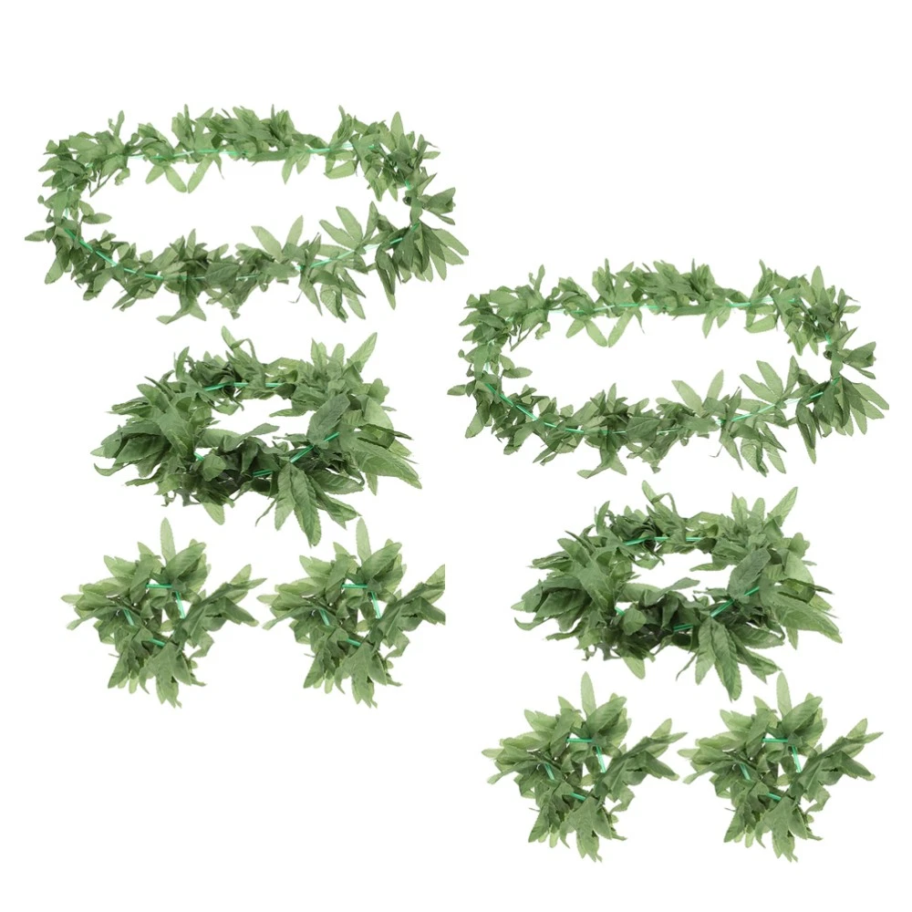 VETEMENTS Set 2 Anello Testa Ghirlanda Simulata Uomo Miss Accessori Hawaiani Bracciale