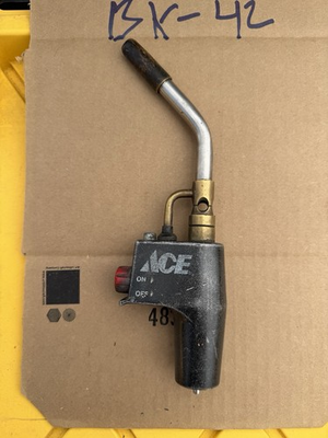 #ad Ace Hardware self igniting torch head $15.00