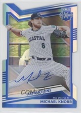 2022 Panini Elite Extra Edition 43/50 Michael Knorr #75 Auto 0f72