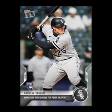 Andrew Vaughn - 2021 MLB Topps Now Card 42 - Print Run: 1,740 Chicago White Sox