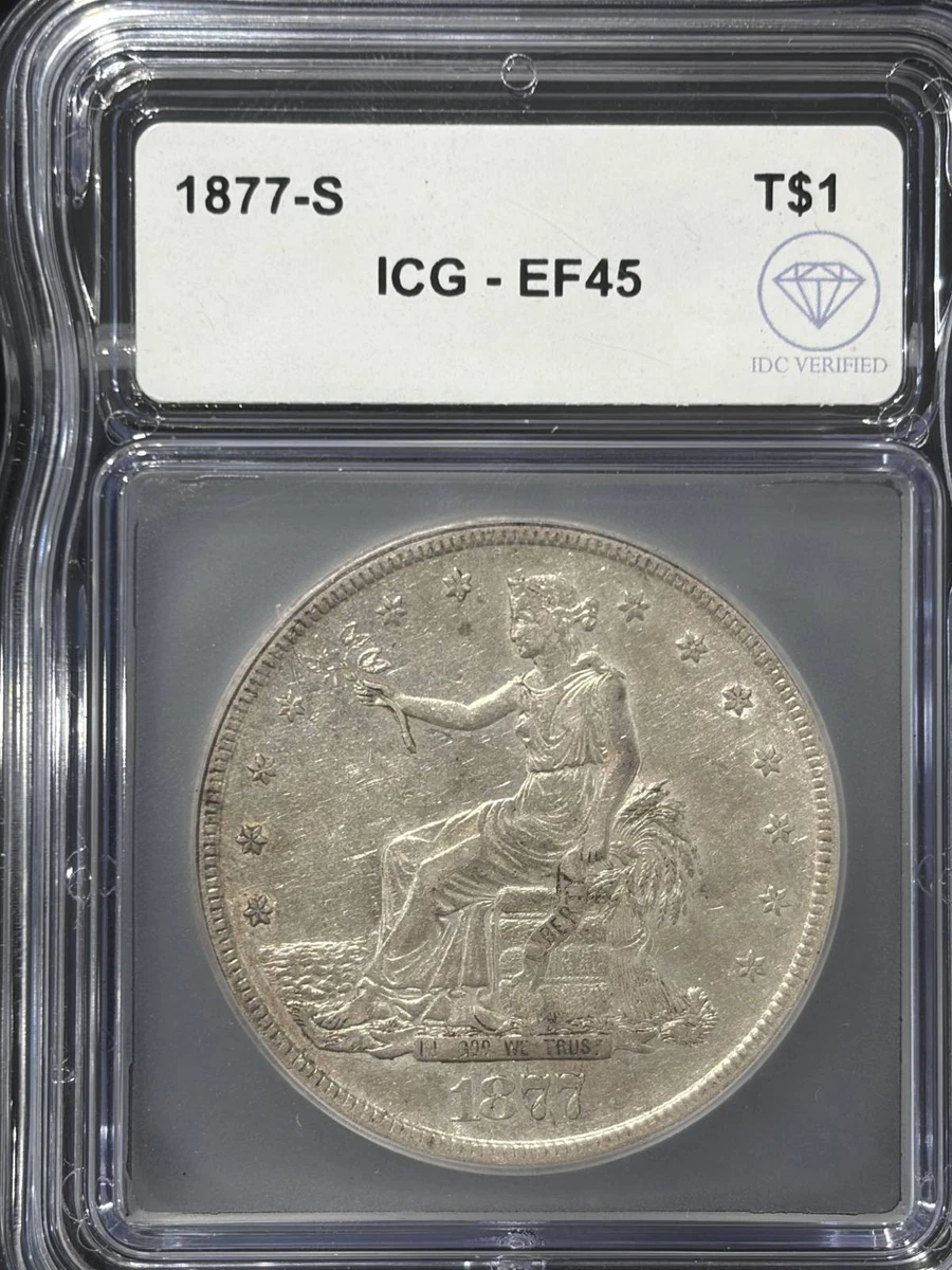1877 Year Grade XF 45 US Trade Dollars (1873-1885) for sale | eBay