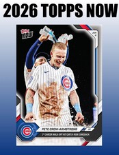 2026 Topps Now #287 PETE CROW-ARMSTRONG 1st ...