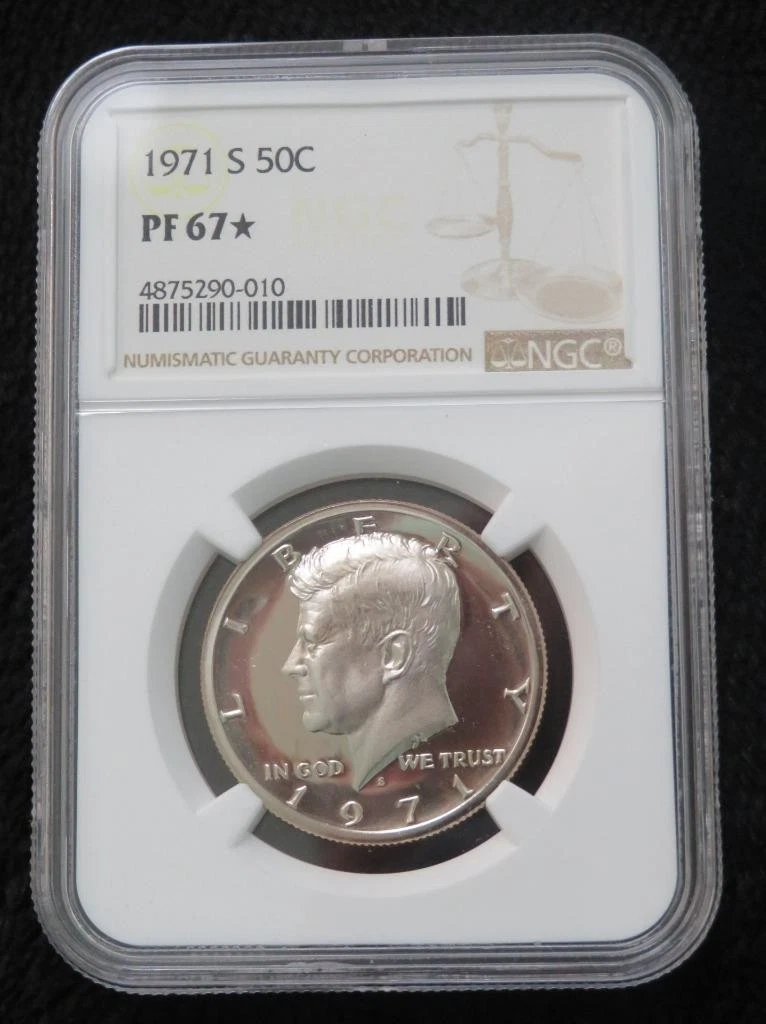 Proof NGC Grade PR 67 Kennedy US Half Dollars (1964-Now) for sale