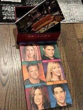 Friends The Complete Series Collection DVD Red Box Set w/ Booklet snapple caps