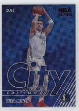 2021-22 Panini NBA Hoops City Edition Hyper Red /99 Luka Doncic #23 0c2