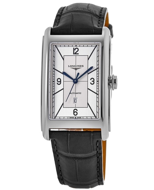 Longines DolceVita Silver Dial Leather Strap Men's Watch L5.767.4.73.0