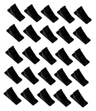 JSP Manufacturing Black Plastic Mini Roof Snow Ice Guard - Multi-Quantity 25