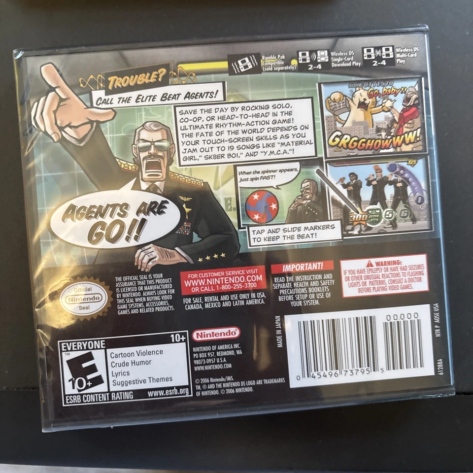 Elite Beat Agents & Best Of Tests DS - Nintendo DS Brand New Sealed - Image 4 of 4