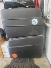 BMW AIR HEAD  PANNIER SET FOR R50, 60, 75, 100...ETC. 1 IS A KRAUSER, 1 OEM BMW 