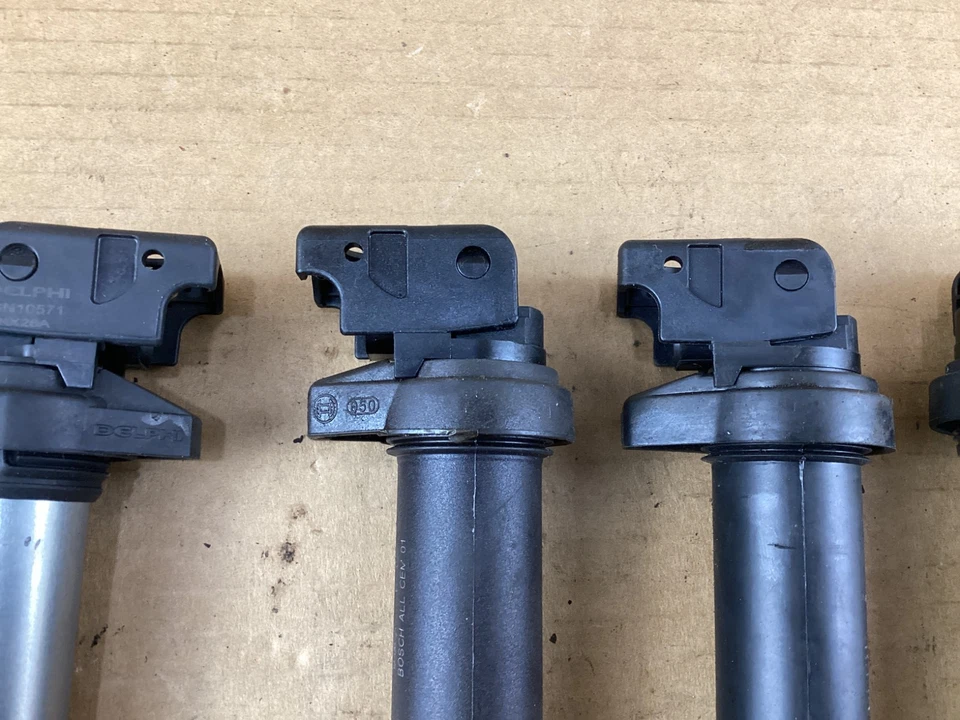2007-2010 BMW X5 E70 Ignition Coil (Set of 6) 8647689 OEM - Image 3 of 4
